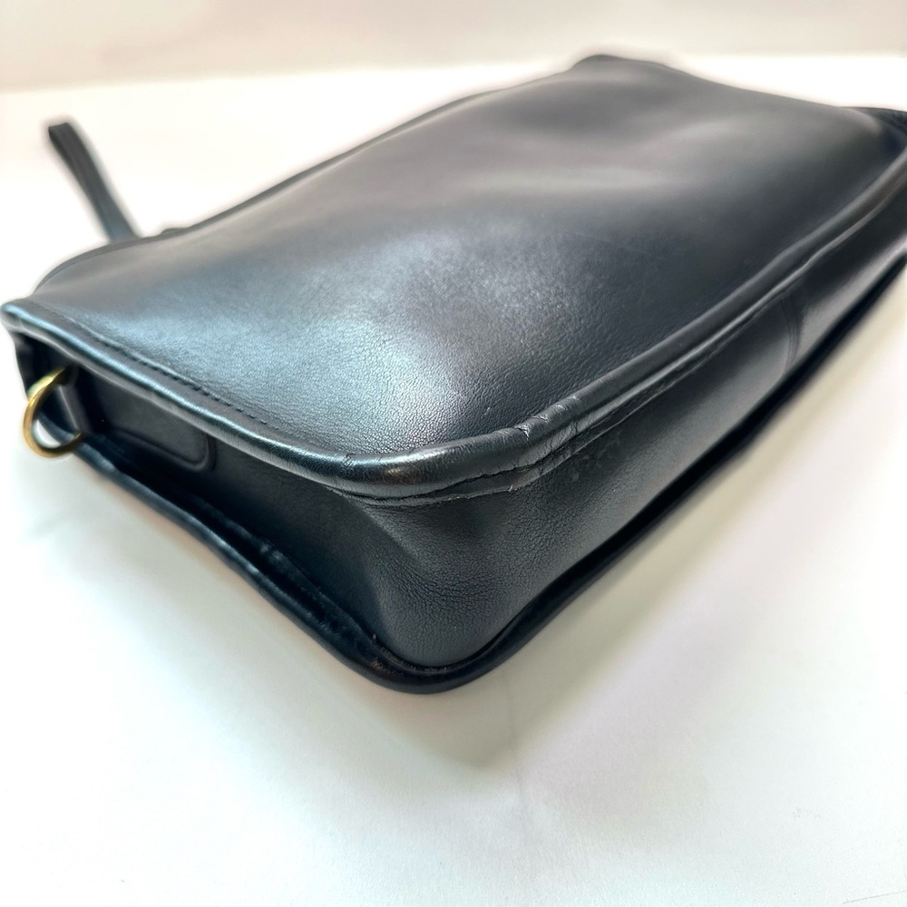 ✅Sold✅ Vintage Coach 1970s NYC Leatherware Basic Shoulder Bag #9455 - Picture 11 of 13